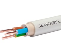 Кабель Севкабель NYM нгLS 3х2,5 мм, 30 м 05530