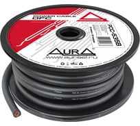 Кабель силовой AURA OFC, 2AWG/35мм2, 20м/катушка, черный PCC-535B
