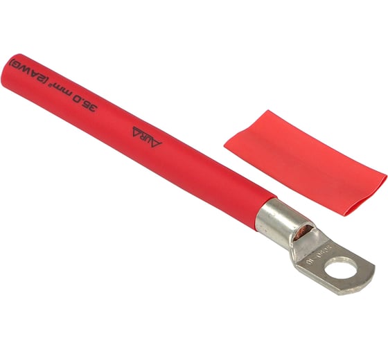 Кабель силовой AURA OFC, 2AWG/35мм2, 20м/катушка, красный PCC-535R