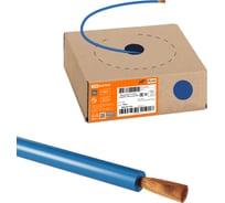 Провод ПуГВ TDM ELECTRIC 1x1,0, ГОСТ, в коробке, 150м, синий SQ0124-1414
