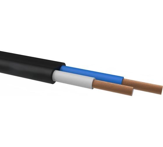 Кабель PRYSMIAN КГППнг(А)-HF 2x4 черный 0.38/0.66 кВ 100 метров 9402060101