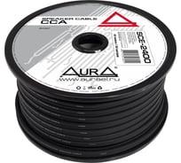 Кабель акустический AURA красный, 4мм2, 50 м/катушка SCE-2400MKII