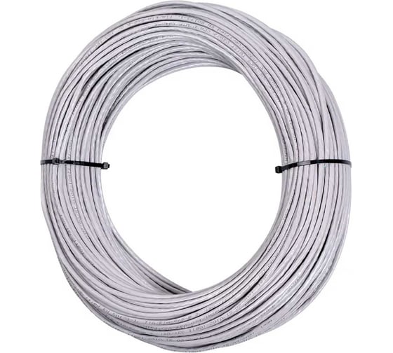 Витая пара TWIST UTP, 4 пары, 5E, CCA, внутренний, PVC, серый, 200 м UTP4-C5E-CCA-IN-PVC-200-TWCS