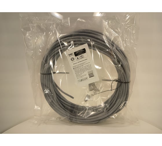 Витая пара TWIST UTP, 4 пары, 6, CU, внутренний, PVC, серый, 80 м UTP4-C6-CU-IN-PVC-80-TWCS