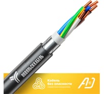 Кабель силовой бронированный Подольсккабель ВБШвнг(А)LS 5х10 (N,PE) 50м. 77533-50