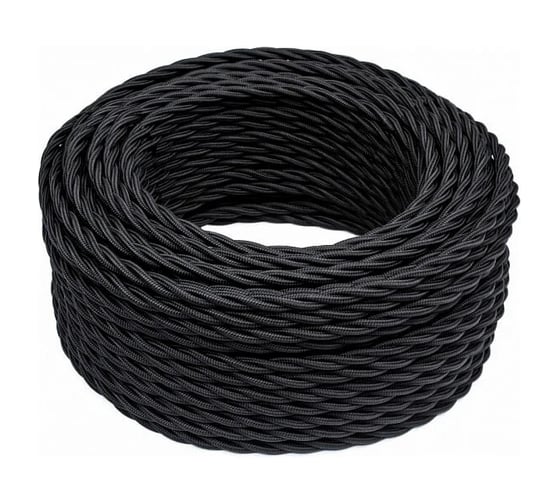 Провод Electraline 2x1,5 мм2 черный 20м. В1-424-73-20