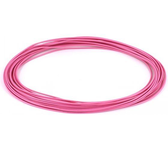 Провод ПВАМ VOLTON 0,5 кв.мм, 10м, розовый VLT400219