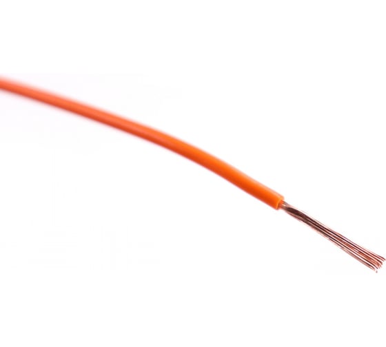 Провод ПВАМ VOLTON 0,5 кв.мм, 3м, оранжевый VLT400223