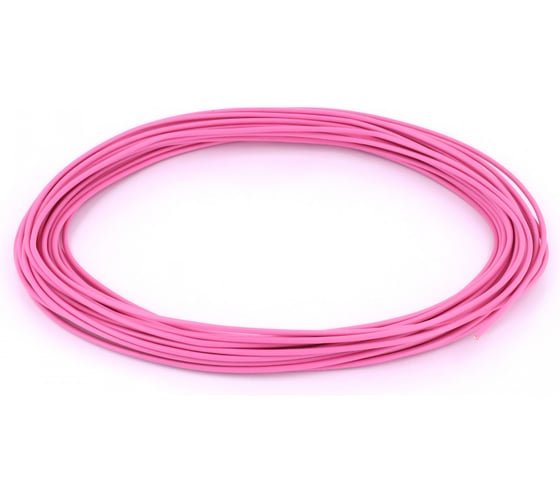 Провод ПВАМ VOLTON 0,75 кв.мм, 3м, розовый VLT400244