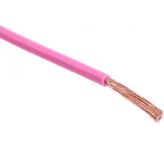 Провод ПВАМ VOLTON 0,75 кв.мм, 3м, розовый VLT400244