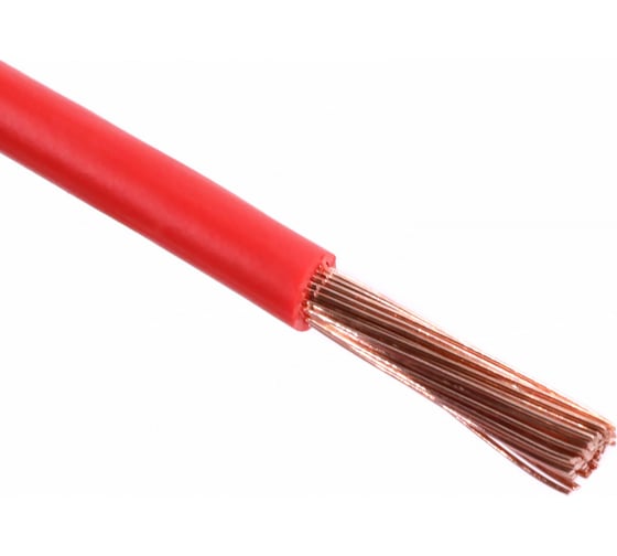 Провод ПВАМ VOLTON 4 кв.мм, 3м, красный VLT400303
