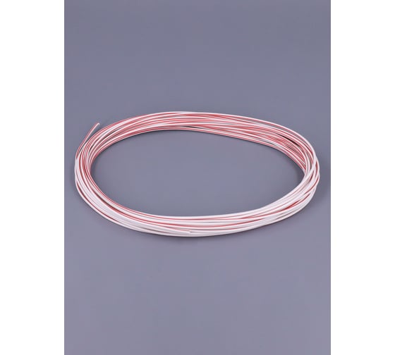 Провод ПВАМ VOLTON 2,5 кв.мм, 10м, бело-красный VLT400286