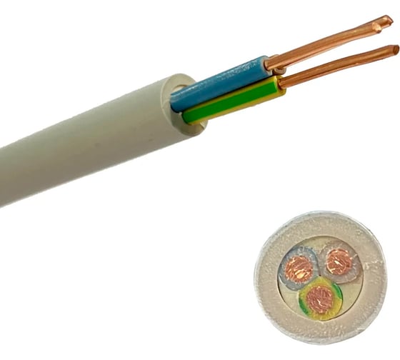 Кабель NYM-J Угличкабель 3x2,5-0,66; бухта 30м; P1101431D120000-03