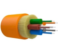 Оптический кабель внутренний NTSS 6 волокон OM2, 50/125, LSZH, оранжевый (2000 м) NTSS-FO-D-IN-50-6-LSZH