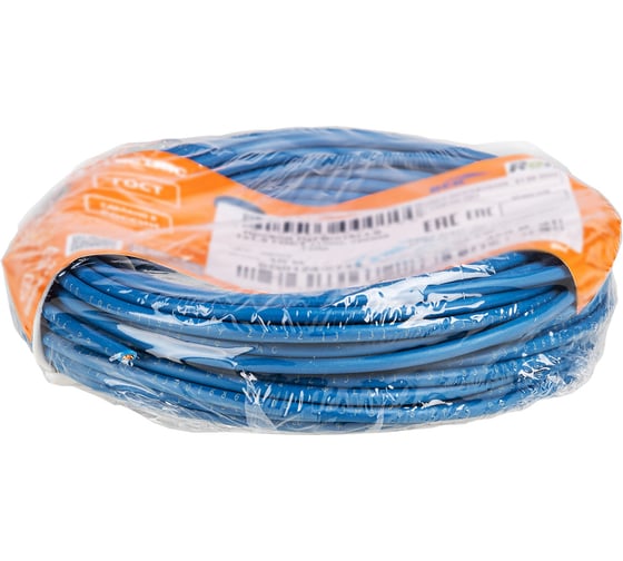Провод TDM ELECTRIC ПуГВнг(А)-LS 1x1,5 ГОСТ (10м), синий TDM SQ0124-2712