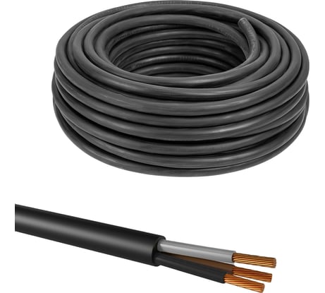 Кабель TDM ELECTRIC КГТП-ХЛ 3x1,5(N)-0,66 ГОСТ (20м) TDM SQ0110-0262