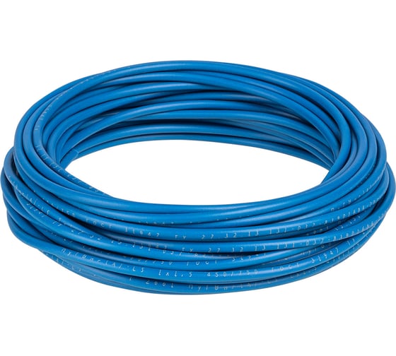 Провод TDM ELECTRIC ПуГВнг(А)-LS 1x4, ГОСТ, 10м, синий SQ0124-2728