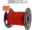 Провод TDM ELECTRIC ПуГВнг(А)-LS 1x6,0 ГОСТ, на катушке, 200м, красный SQ0124-2594 2