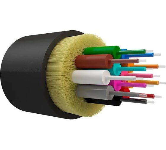 Оптический кабель распределительный NTSS PREMIUM IN/OUT, 2 волокна OM3, 50/125, LSZH(нг(A)-HF), черный (3000 м) NTSS-FO-D-IN/OUT-PM-503-2-LSZH