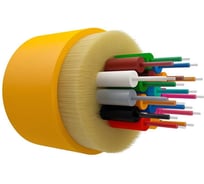 Оптический кабель внутренний NTSS 16 волокон OS2, 9/125, LSZH, жёлтый (2000 м) NTSS-FO-D-IN-9-16-LSZH