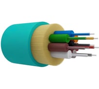 Оптический кабель внутренний NTSS 8 волокон OM3, 50/125, LSZH, аква (2000 м) NTSS-FO-D-IN-503-8-LSZH