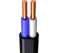 Силовой кабель УЛ-КАБЕЛЬ ВВГ-Пнг (А)-LS 2x2.5 мм, плоский, 30 м, ГОСТ 22530