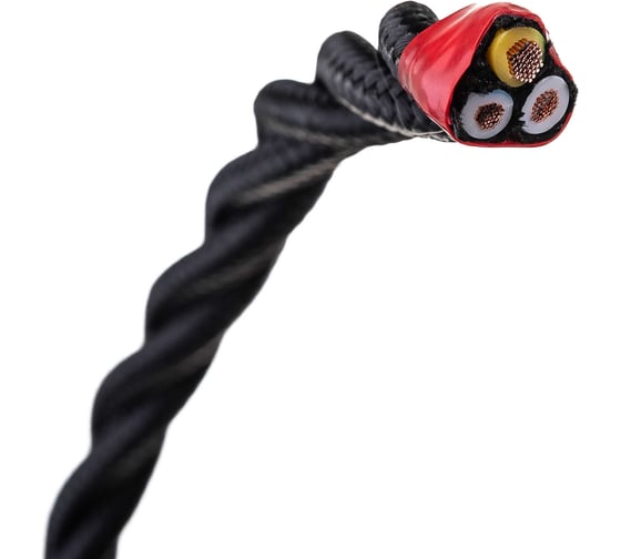 Провод Electraline 3x2,5 мм2 черный (150м.) B1-435-73-150