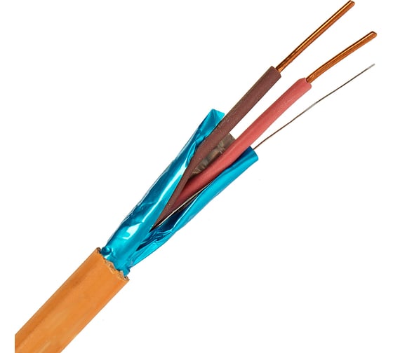 Кабель огнестойкий для пожарной сигнализации ELTROS КПСнг(А)-FRLS 1x2х0,75, бухта 200м КПСFRLS-010075-ELTROS-MP 1