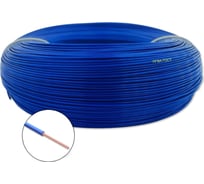 Провод автомобильный БУРЕВЕСТНИК пгва 1x4 мм2, синий, 150м BOZ480619L150