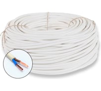 Провод бытовой БУРЕВЕСТНИК ПВСнг(A)-LS 2x1 мм2, 50м BOZ63788L50