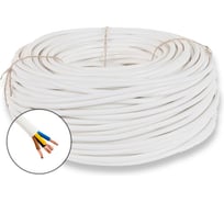 Провод бытовой БУРЕВЕСТНИК ПВСнг(A)-LS 4x1 мм2, 20м BOZ76358L20