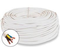 Провод бытовой БУРЕВЕСТНИК ПВСнг(A)-LS 4x2.5 мм2, 100м BOZ63781L100