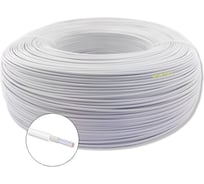 Провод монтажный БУРЕВЕСТНИК МГШВ 1x0.35 мм2 белый, 200м BOZ480196L200