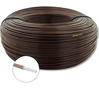 Провод монтажный БУРЕВЕСТНИК МГШВ 1x0.35 мм2 коричневый, 30м BOZ480202L30