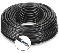 Кабель силовой БУРЕВЕСТНИК ппгнг(a)-hf 2x2.5 мм2, 15м BOZ100847L15