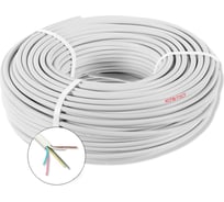 Кабель для пожарной и охранной сигнализации БУРЕВЕСТНИК КСПВ 6x0.4 мм2, 50м BOZ67778L50