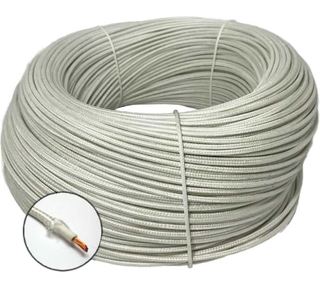 Термостойкий провод БУРЕВЕСТНИК ркгм 1x4 мм2, 100м BOZ232650L100