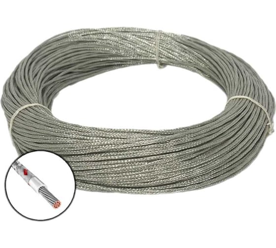 Провод бортовой экранированный БУРЕВЕСТНИК БПВЛЭ 1x1.5 мм2, 5м BOZ70371L5 1