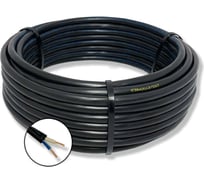 Кабель БУРЕВЕСТНИК гибкий кгввнг(a)-ls 2x2.5 мм2, 2м BOZ62056L2