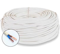 Провод бытовой БУРЕВЕСТНИК ПВСнг(A)-LS 2x0.75 мм2, 5м BOZ435135L5