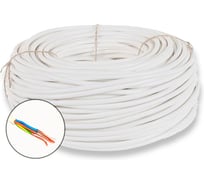 Провод теплостойкий БУРЕВЕСТНИК пркс 3x0.75 мм2, 1м BOZ437148L1