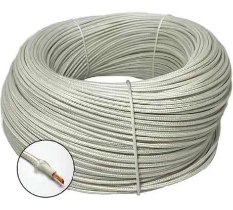 Термостойкий провод БУРЕВЕСТНИК ркгм 1x4 мм2, 1м BOZ232650L1