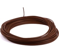 Провод VOLTON ПВАМ 1,0 кв.мм, 20м, коричневый VLT400257