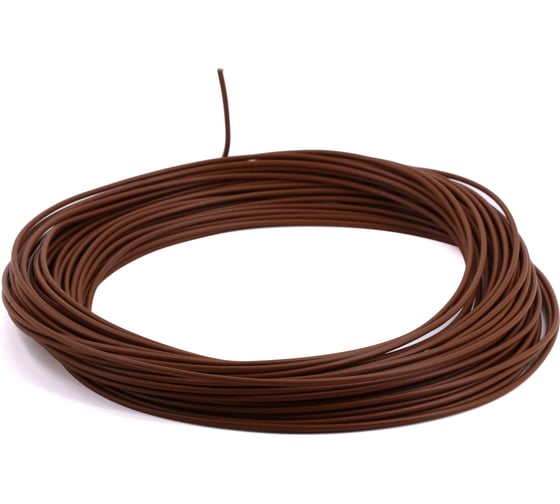 Провод VOLTON ПВАМ 1,0 кв.мм, 20м, коричневый VLT400257 1