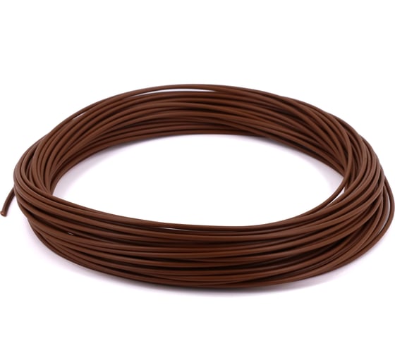 Провод VOLTON ПВАМ 1,0 кв.мм, 20м, коричневый VLT400257