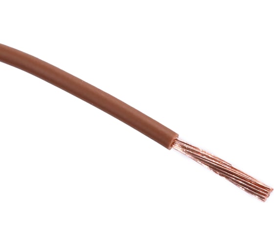 Провод VOLTON ПВАМ 1,0 кв.мм, 20м, коричневый VLT400257