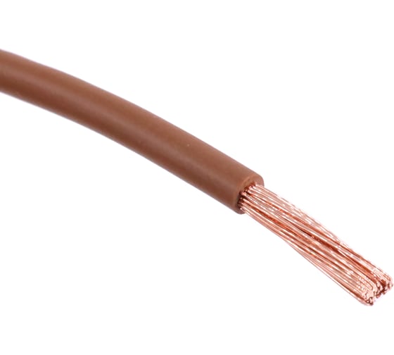 Провод VOLTON ПВАМ 2,5 кв.мм, 10м, коричневый VLT400287