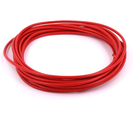 Провод VOLTON ПВАМ 4 кв.мм, 5м, красный VLT400306