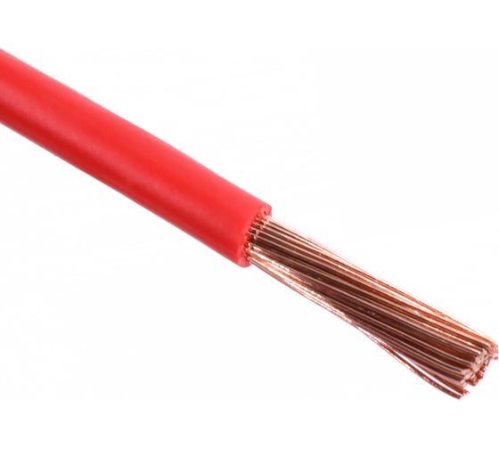 Провод VOLTON ПВАМ 4 кв.мм, 10м, красный VLT400300