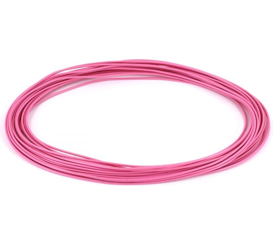 Провод VOLTON ПВАМ 2,5 кв.мм, 10м, розовый VLT400289 1